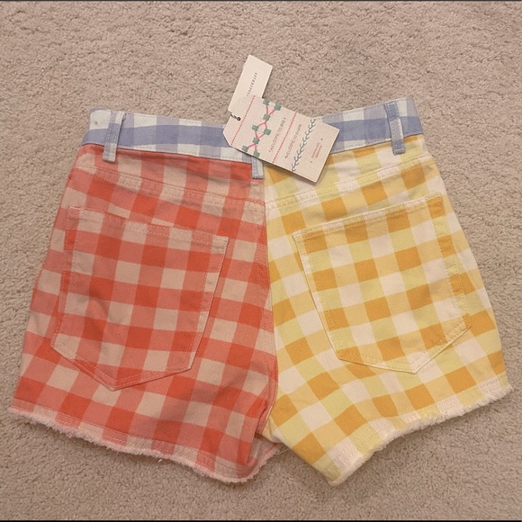 Anthropology Farm Rio Red White Yellow & Blue Shorts XS NWT - Picture 3 of 5